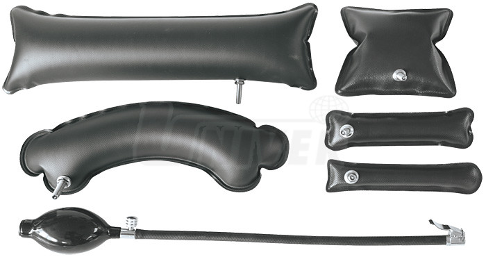Надувная Подушка с Фаллосом и Вибрацией - Inflatable Luv Log черная для новых чувств