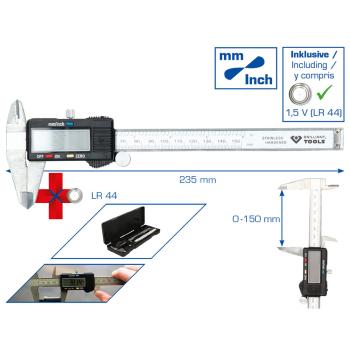 Digitální posuvné měřidlo BRILLIANT BT114900 (1)