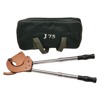 Ráčnové nůžky na stříhání kabelů HCC-75J (1)