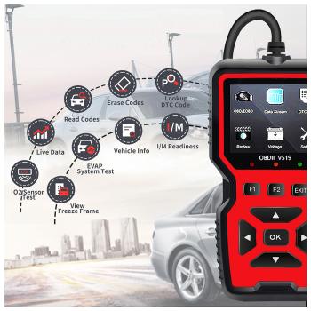 Diagnostický přístroj OBD II V519 (2)
