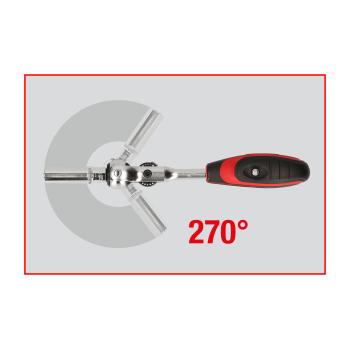 Ráčna s otočnou hlavou KSTOOLS 914.1405 (4)