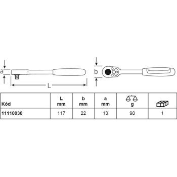 Ráčna QuickRelease STAHLWILLE 415SG-QR (2)