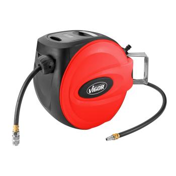 Automatický naviják s hadicí na stlačený vzduch VIGOR V7143-10 (1)