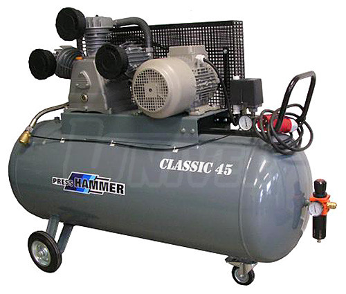 Pístové kompresory CLASSIC 17 - 55 (ležaté vzdušníky) (3)