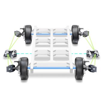 Přístroj pro měření geometrie kol Beissbarth Compact Air (1)