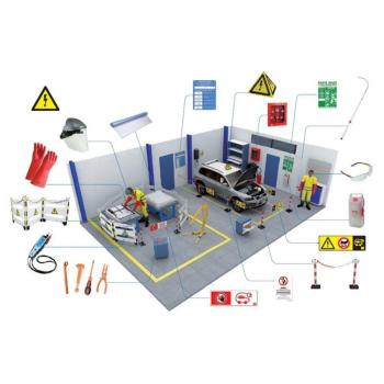 Sada bezpečnostních pomůcek pro servis elektrických vozidel SBP-01 (1)