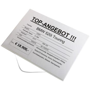 Zástrčný polykarbonátový držák (A3 na šířku) (1)