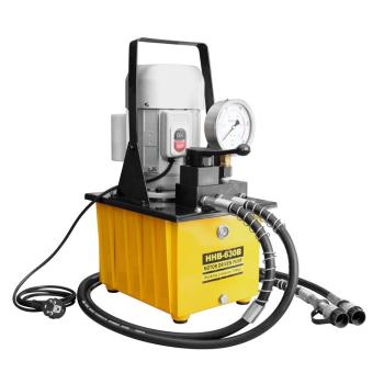 Elektrická hydraulická pumpa s tlakoměrem HHB-630B (1)