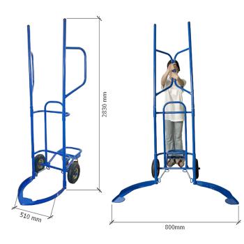 Vozík pro přepravu kol / pneumatik FR-H3 (4)