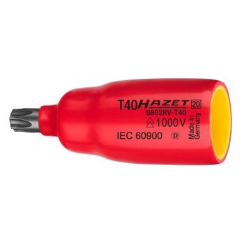Hlavice nástrčné krátké TORX VDE HAZET 8802KV-T (1)