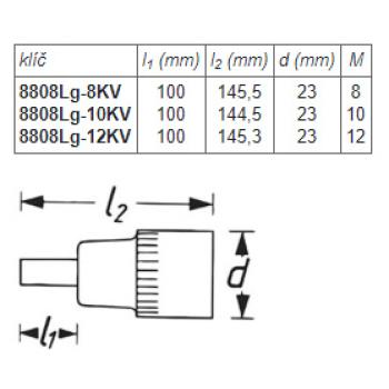 Hlavice nástrčné XZN VDE HAZET 8808Lg-KV (2)
