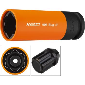 Nástrčná hlavice na šrouby hliníkových disků HAZET 905SLG-21 (1)