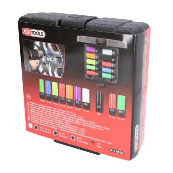 Sada kovaných hlavic na hliníkové disky KSTOOLS 515.0890 (3)
