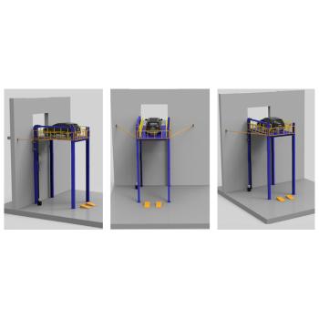 Plošinový výtah pro automobily LGH3-10 (2)