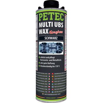 PETEC Multi UBS Wax Schwarz - Ochranný vosk (černý) (1)