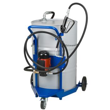 Pojízdné plničky olejů s čerpadlem na sudy 200 l PRESSOL 23 001 971 / 23 001 970 (1)