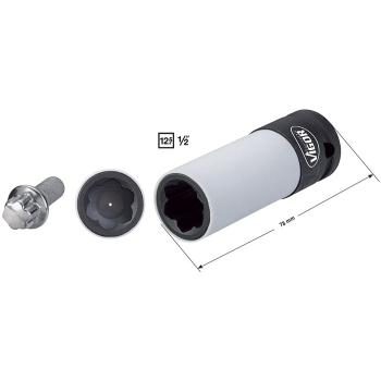 Hlavice k demontáži a montáži šroubů kol VIGOR V4309 (1)