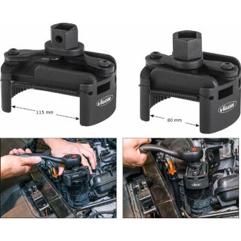 Univerzální klíč na olejové filtry 80 - 115 mm VIGOR V4414 (1)
