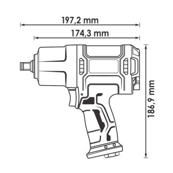 Pneumatický rázový utahovák VIGOR V4800N (3)
