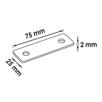Sada spojovacích destiček VIGOR V6000-040/4 (2)